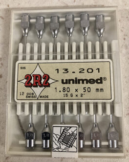 Kanyler 12/pk 1,80x50mm