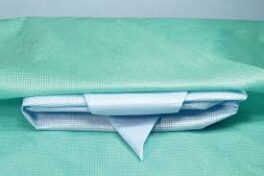 Steriliseringspapir for autoklav grønn/blå 75x75cm, 200stk