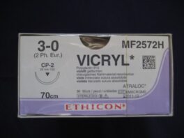 Vicryl 3-0 CP-2, 70cm, MF2572H