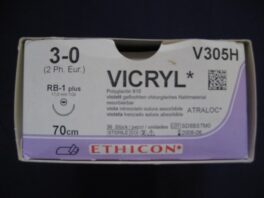 Vicryl 3-0 RB-1 pluss, 70cm V305