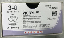 Vicryl 3-0 SH, 90cm J242H