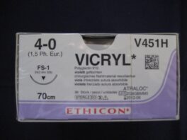 Vicryl 4-0 FS-1, 70cm V451H