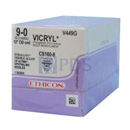 Vicryl 9-0 2XGS-14, spatulanål, 30cm V449G