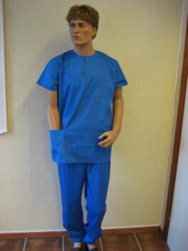 Klinikkbukse blå, xs