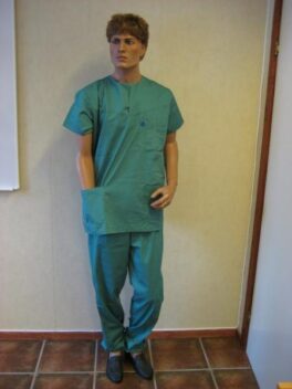 Klinikkbukse grønn, xl