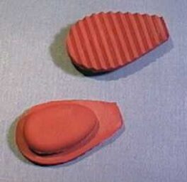 Uterustang gummikjever t/stor 28cm