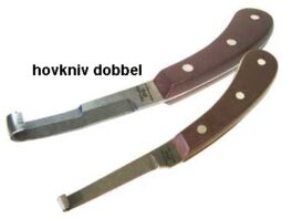 Hovkniv plastskaft venstre