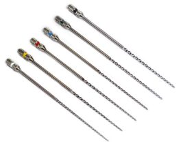 iM3 K-reamer (NiTi) 60mm 0,45-0,80 assortert sett, 6 stk