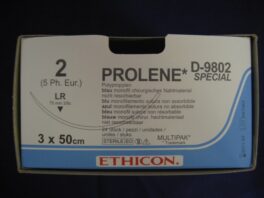 Prolene 2 LR, 3x50cm, D9802