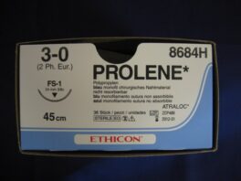 Prolene 3-0 FS-1, 45cm, 8684