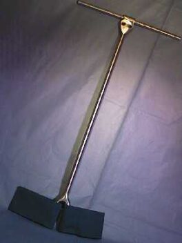 Torsjonsgaffel uten mansjetter