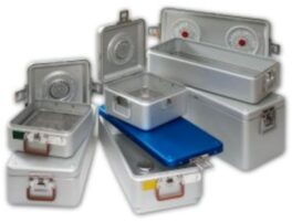 Instrumentskrin f/autoklav 17G, 41x14x9cm