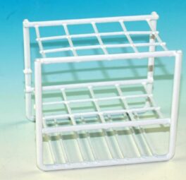 Reagensglass-stativ f/12rør