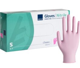 Hansker ROSA nitril u/pudder S, Abena