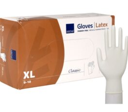 Hansker latex u/pudder XL, Abena