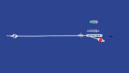 Mila Foley Catheter w/wire stylet, 18Frx55cm