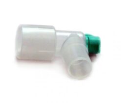 CO2 airway adapter Elbow large, Umec / Lifevet, 10stk