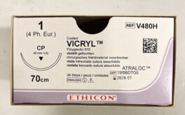 Vicryl 1 CP, 70cm V480