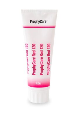 Pussepasta, prophy paste CCS rød, medium