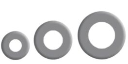 Pakning til geniaplex 10ml, 6stk