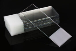 Objektglass m/mattstripe, 2406