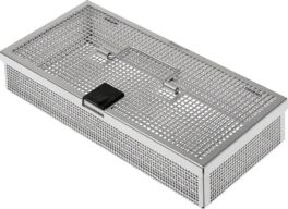 Aesculap Mini steril instrumentkurv 267x125x49mm, for JN188