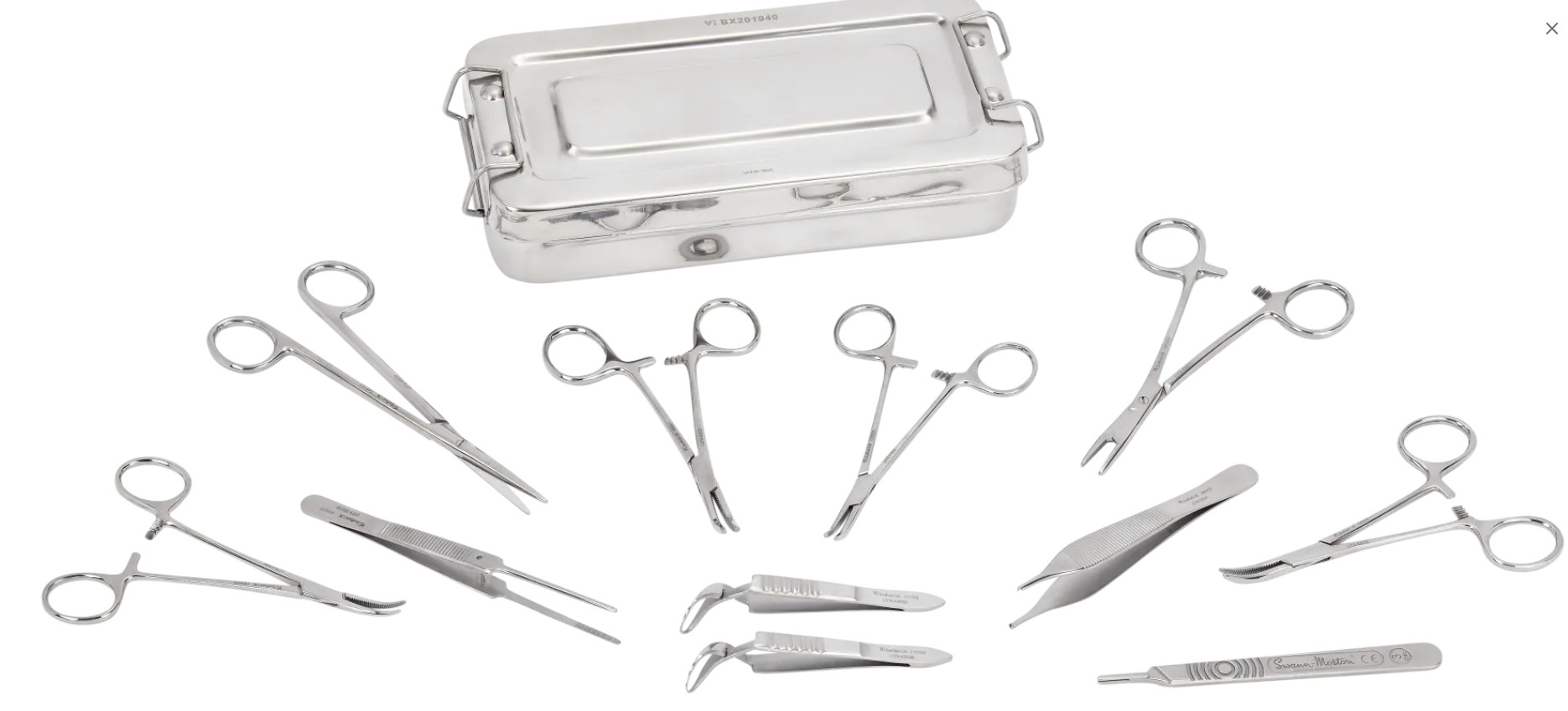 Feline Spay kit with Instrument box