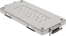 Lokk til Aesculap Mini instrumentskrin, silver, JK174