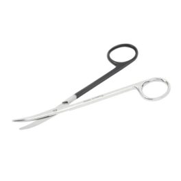 Metzenbaum saks butt/butt krum, 14,5cm, venstrehendt